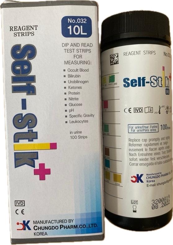 Тестові смужки для сечі Self-Stik 10L (100 шт.)